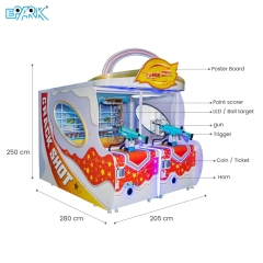 Dual Player Arcade Shooting Machine for FEC Centers