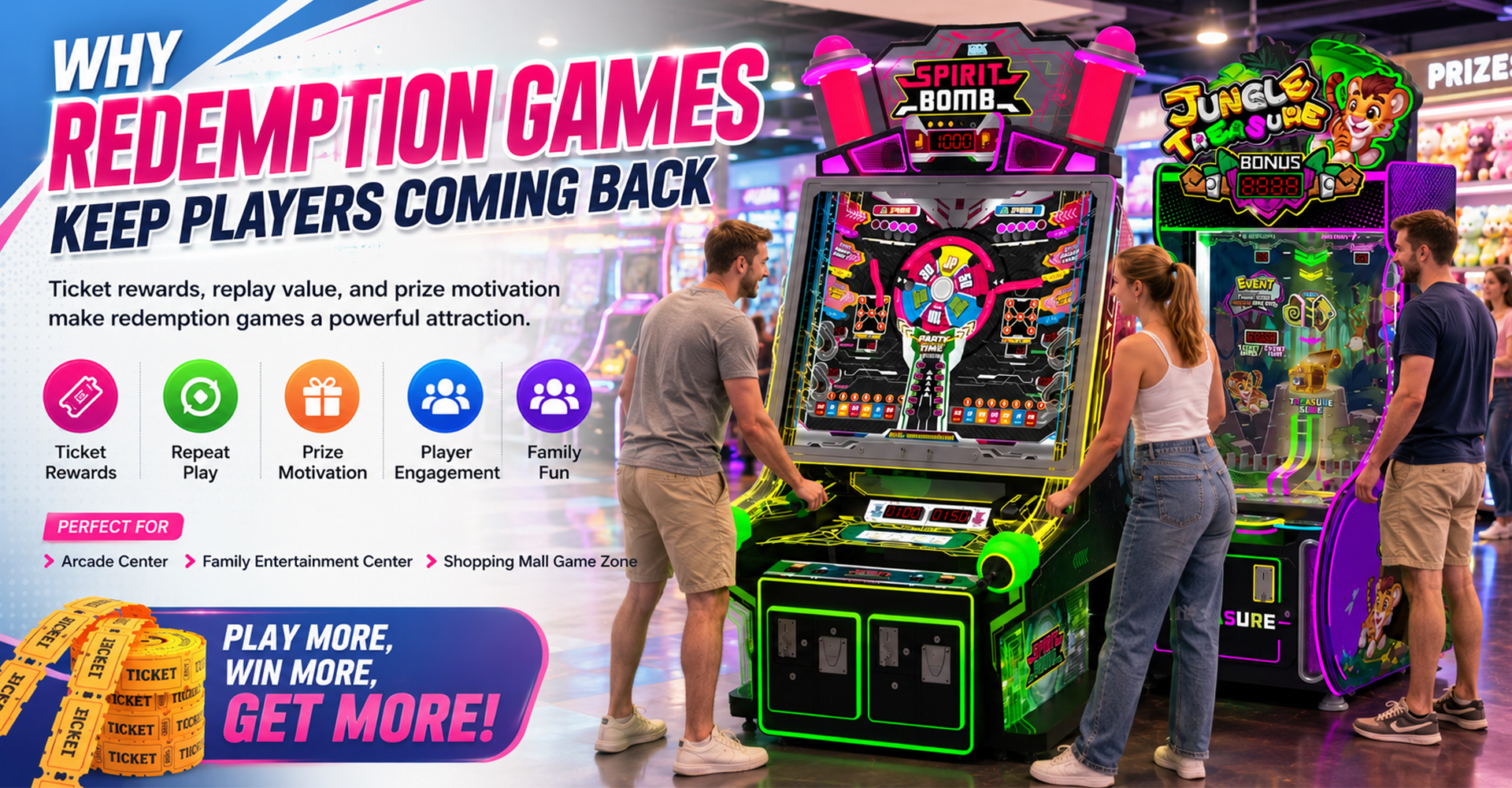 Why Redemption Games Keep Players Coming Back