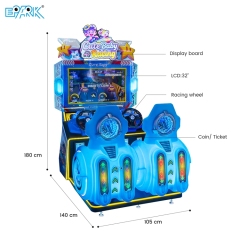 Coin Operated Kids Racing Arcade Machine for Sale | EPARK Factory