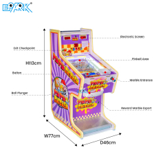 Commercial Coin Operated Pinball Arcade Machine for Sale | EPARK Factory