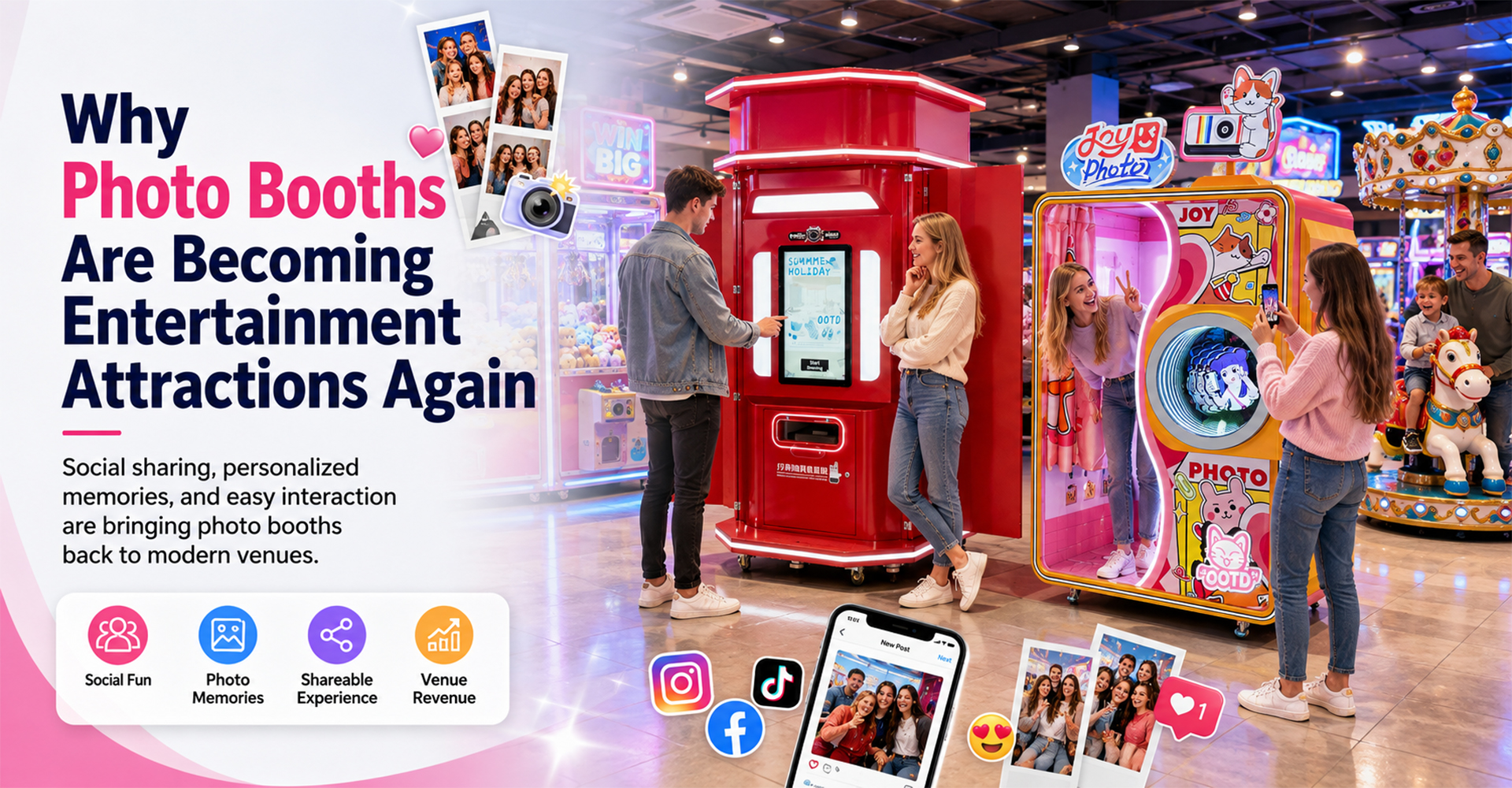 Why Photo Booths Are Becoming Entertainment Attractions Again