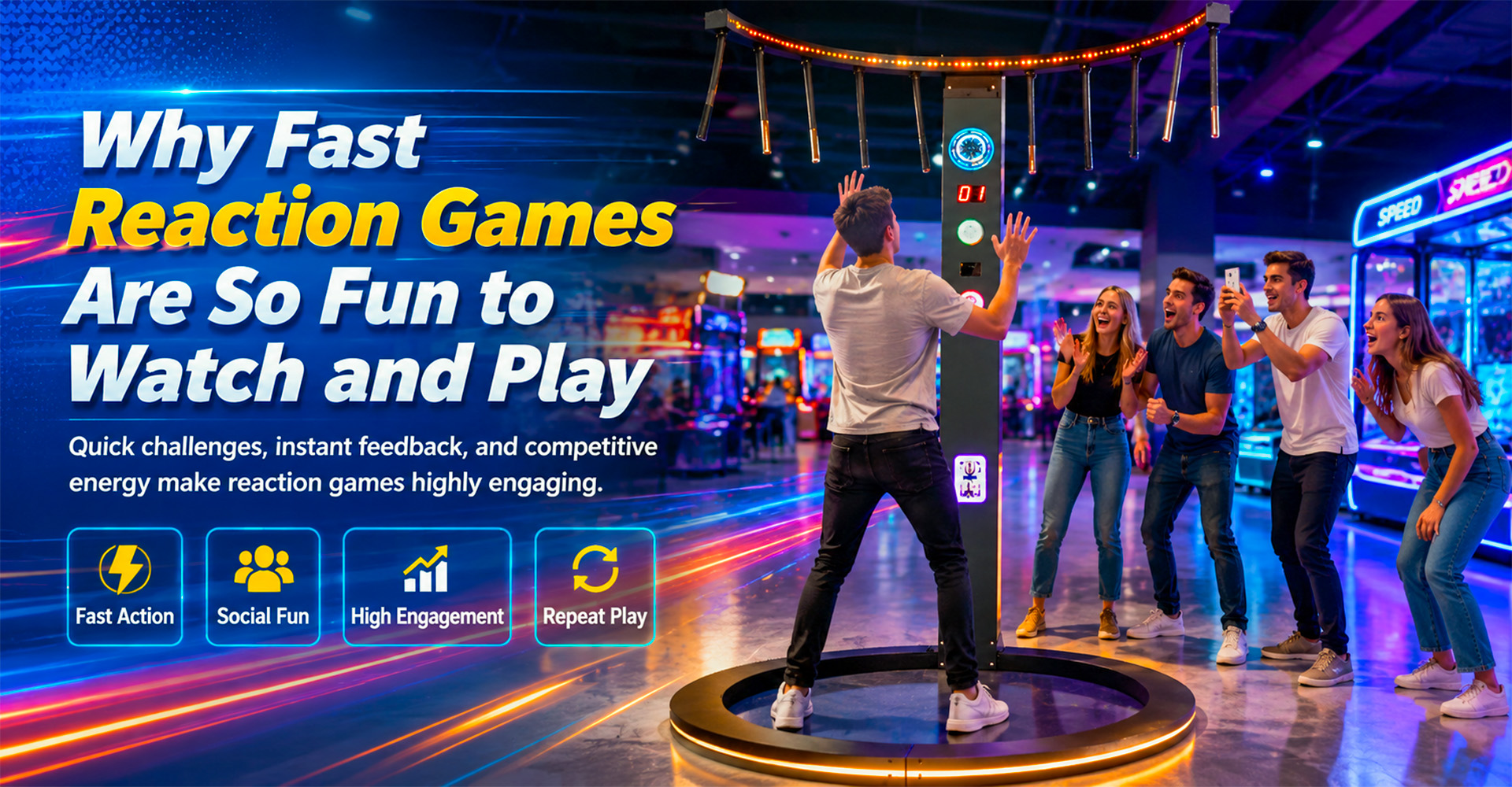 Why Fast Reaction Games Are So Fun to Watch and Play