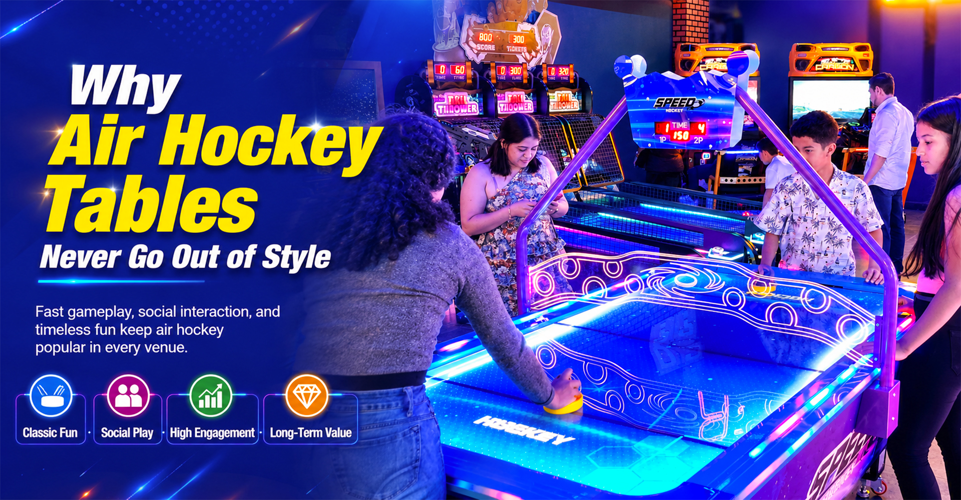 Why Air Hockey Tables Never Go Out of Style