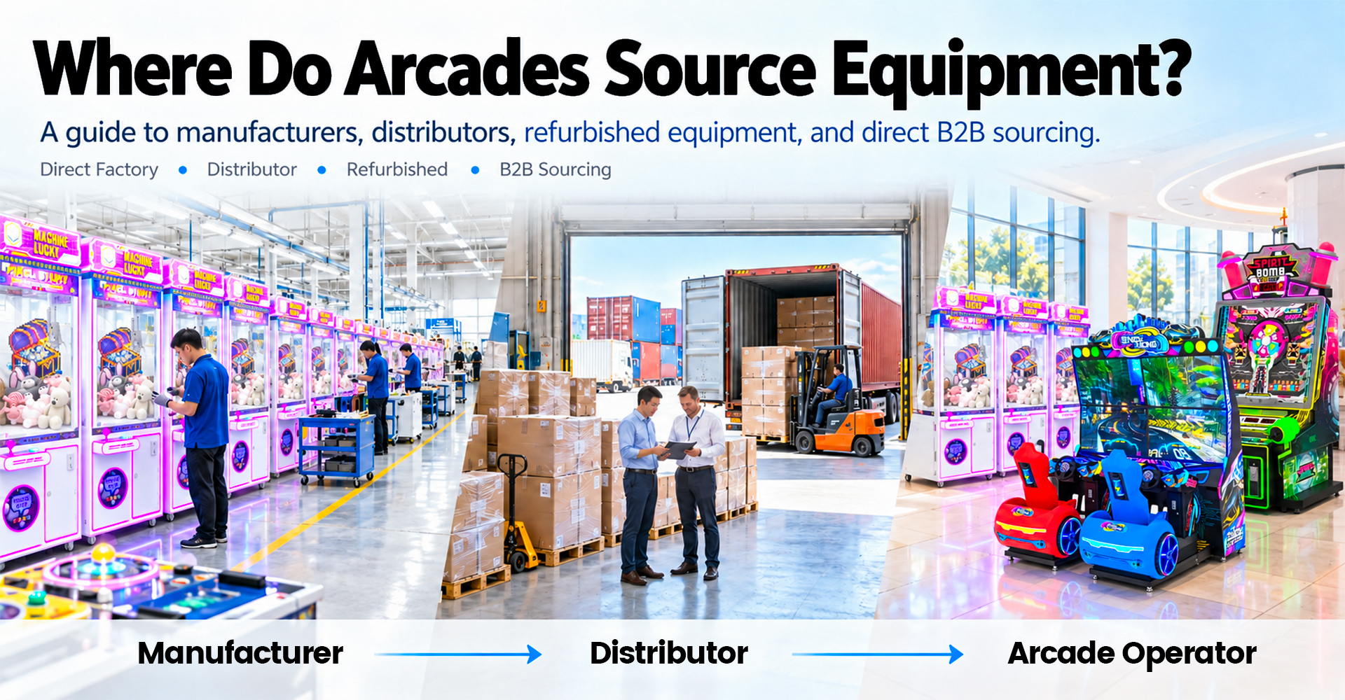 Where Do Arcades Source Equipment?