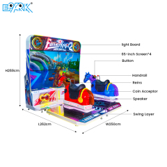 EPARK Coin Operated Horse Racing Arcade Machine for Sale
