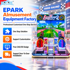 EPARK Coin Operated Horse Racing Arcade Machine for Sale