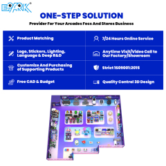Pirate Shooting Arcade Game with Dual 65 Inch Screens