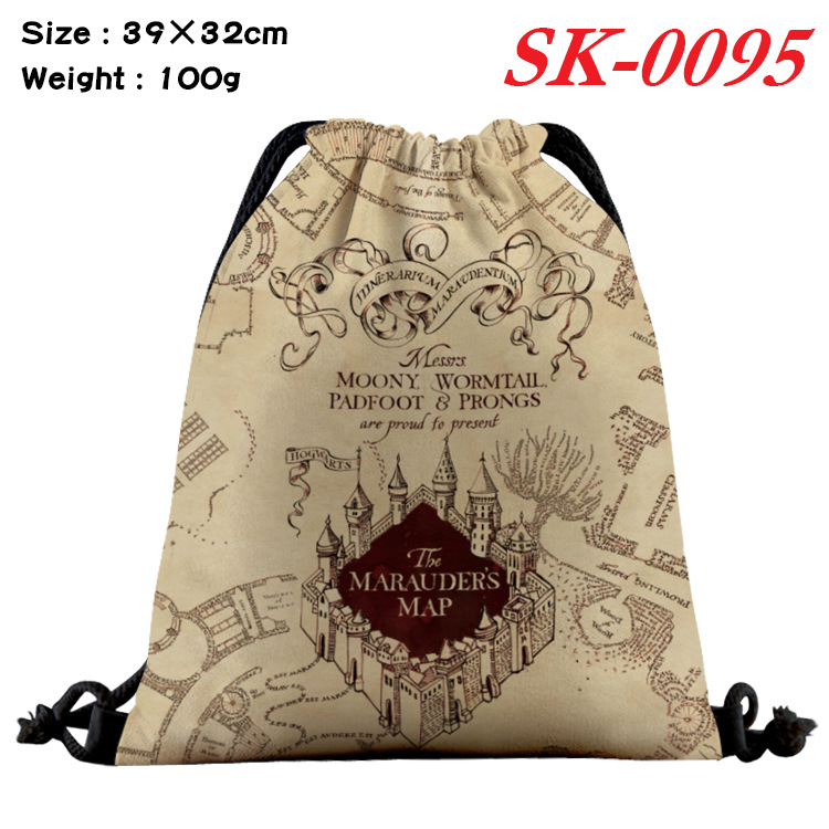 Harry potter 2024 drawstring bag