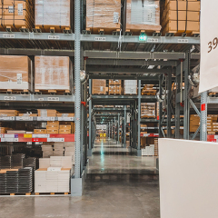 Turnover warehouse