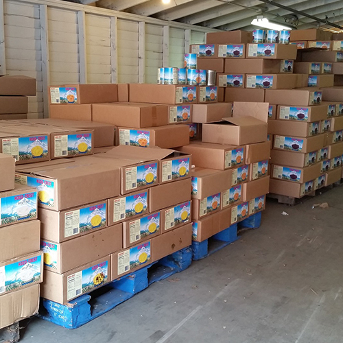 Turnover warehouse