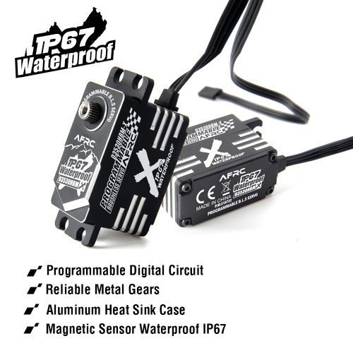 D3530HBM-X LOW PROFILE PRO HV Brushless IP67 Waterproof Programmable Smart Servo