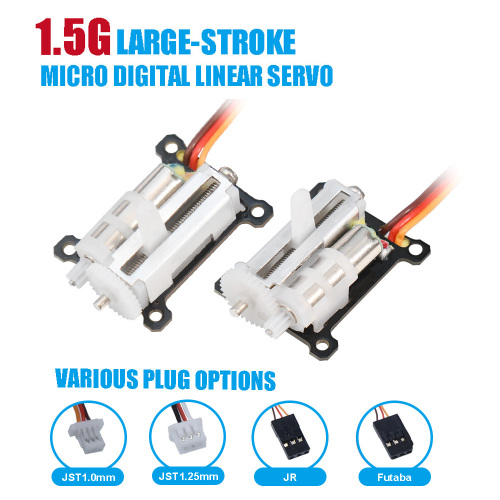 AFRC-D1015PRO Large-stroke 1.5g Super micro Digital Linear Servo