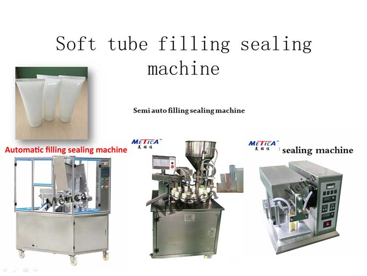 Automatic Plastic Soft Tube Filling and Sealing Machine