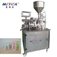 Semi Automatic Plastic Soft Tube Filling and Sealing Machine MT-6A