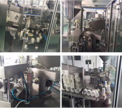 Automatic Plastic Soft Tube Filling and Sealing Machine