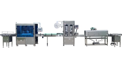 (CBD oil)Glass dropper bottle filling capping and laebling machine line