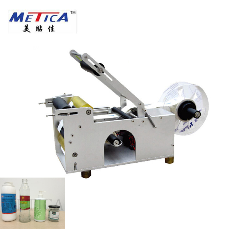 Semi Automatic Round Bottle Labeling Machine MT-50