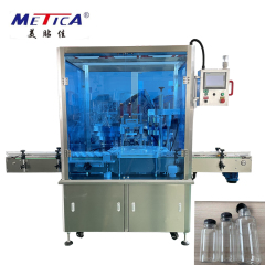 High Speed Rotary Type Bottle Capping Machine With Twin Capping Heads