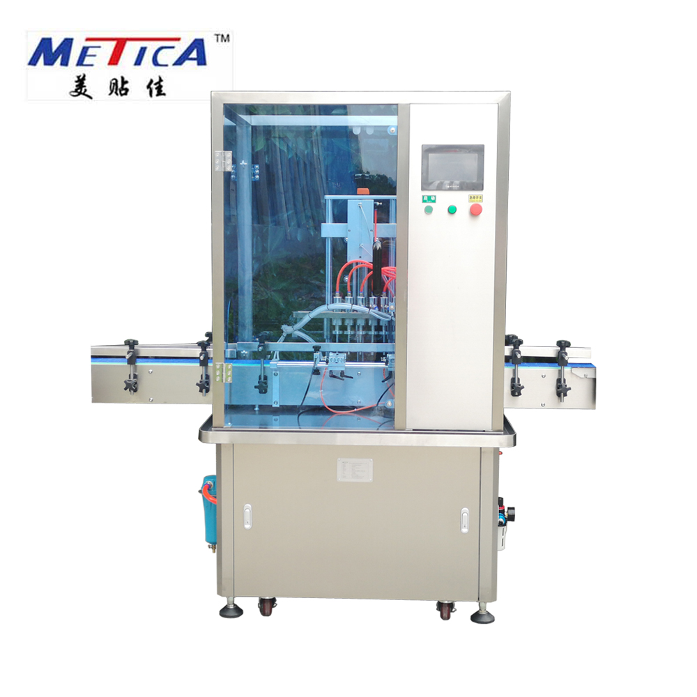 bottle filling capping and labeling machine packaging machine line