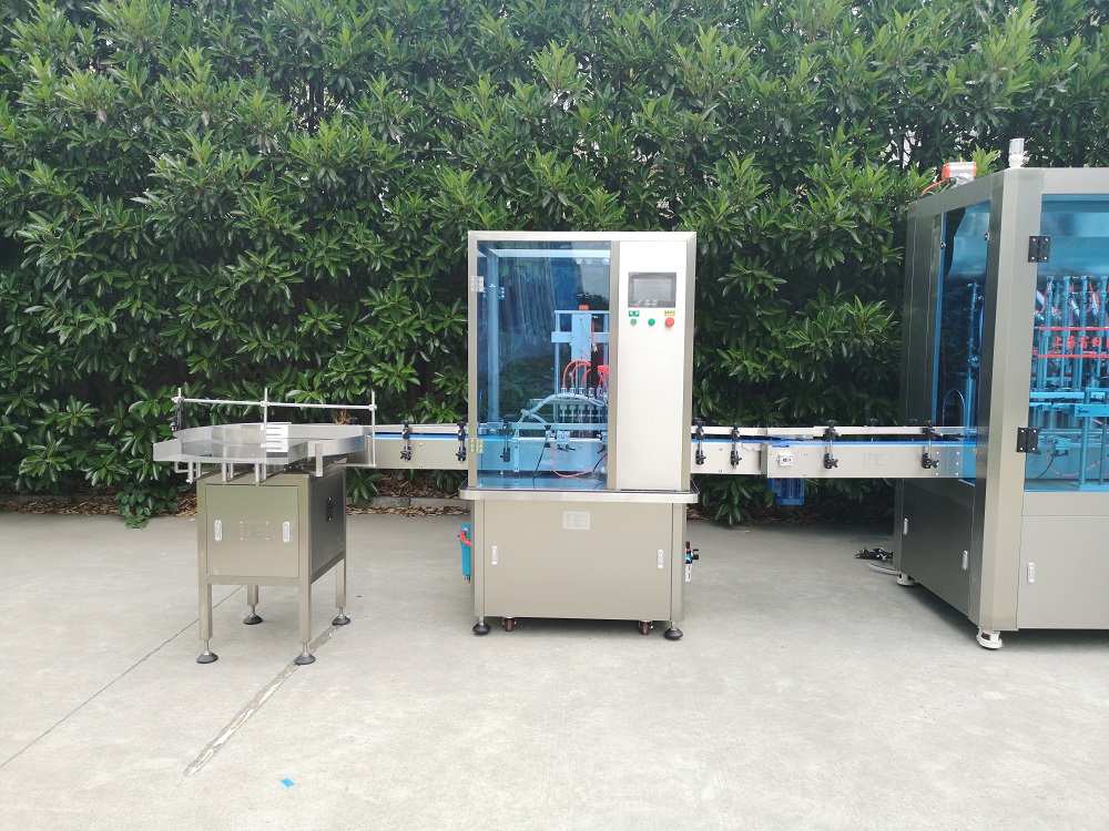 100-1000ml Bottle Automatic Washing Filling Capping and Labeling Machine Line