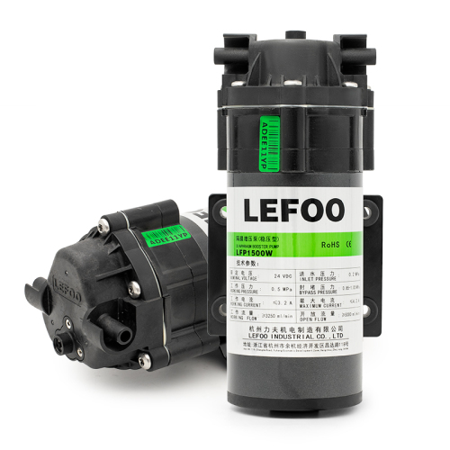LEFOO 24VDC 500GPD Бустерный насос обратного осмоса