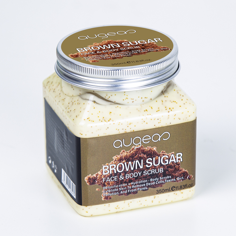 350ml abrasive whitening augeas face avocado body scrub