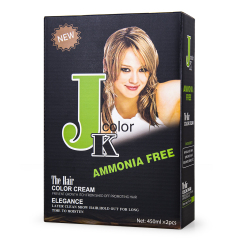 JK color black dye hair color cream