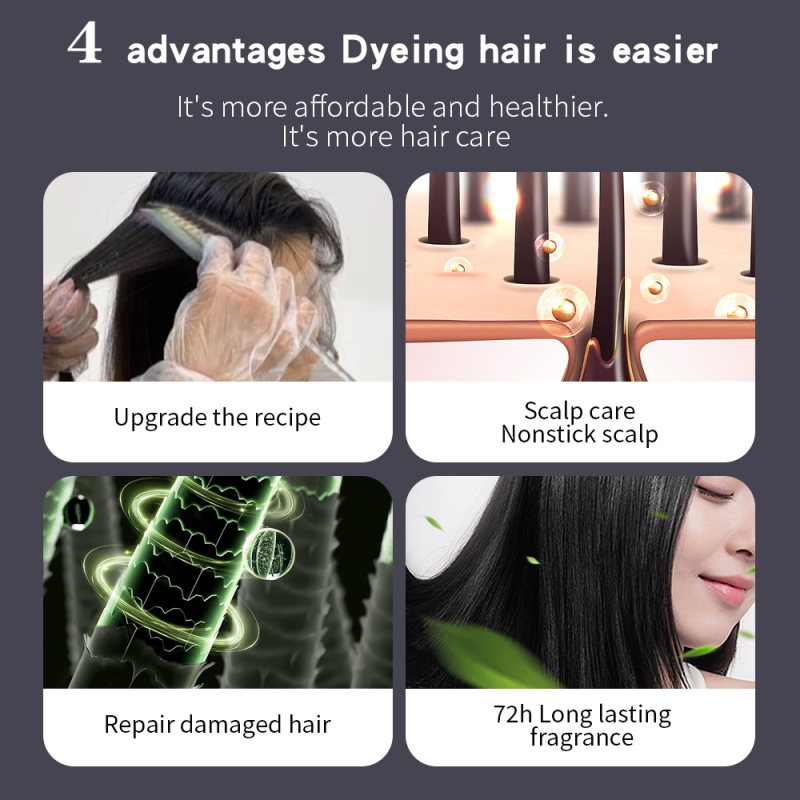 JK color black dye hair color cream