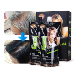 JK color black dye hair color cream