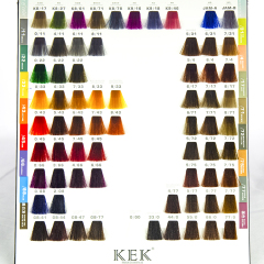 KEK salon professional permanet hair colour cream