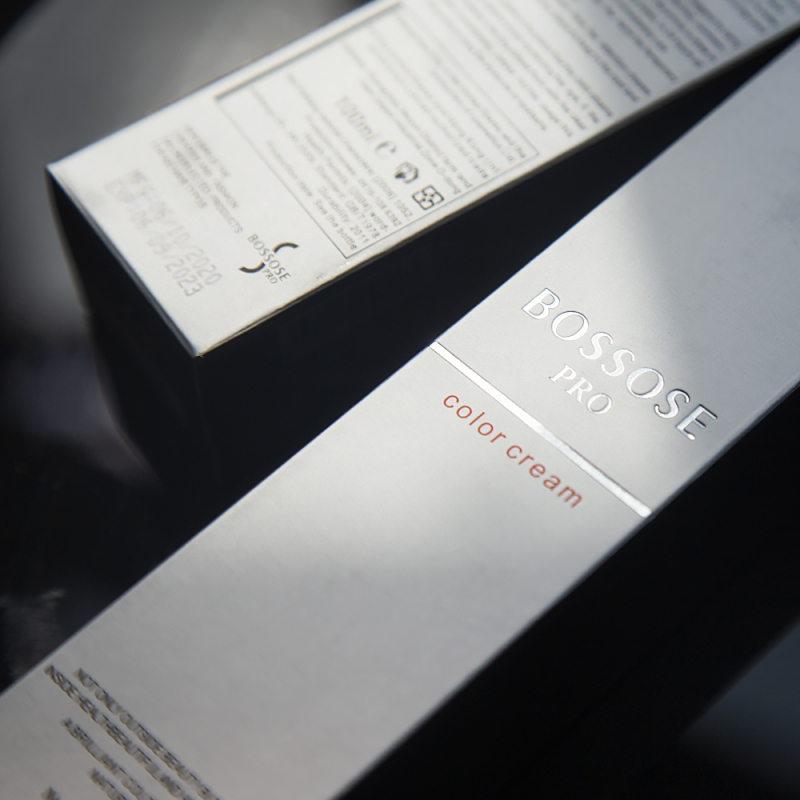 Bossose salon professional permanet hair colour cream