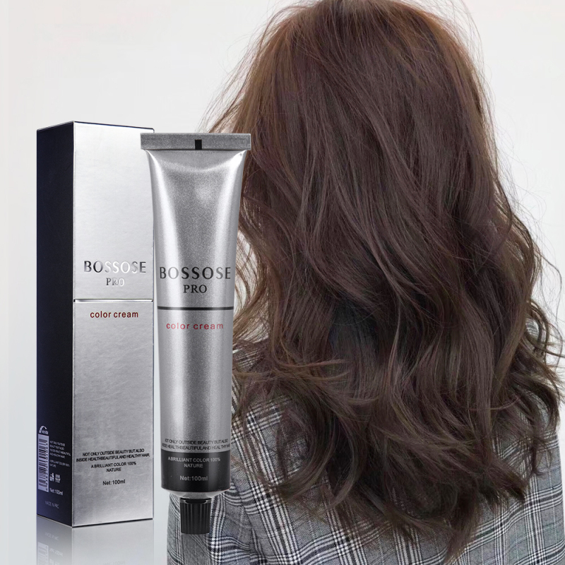 Bossose salon professional permanet hair colour cream