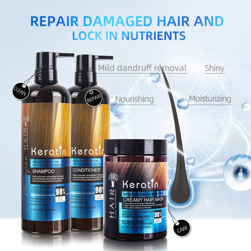 private label wholesale OEM keratin hair conditioner
