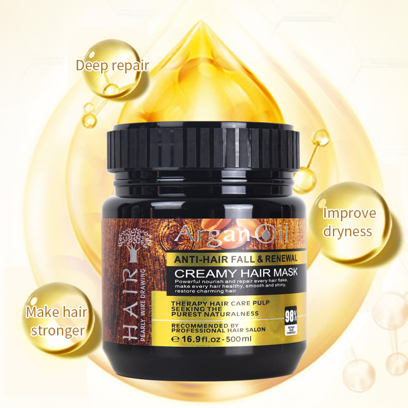 500ml private label wholesale OEM argan oil hair mask