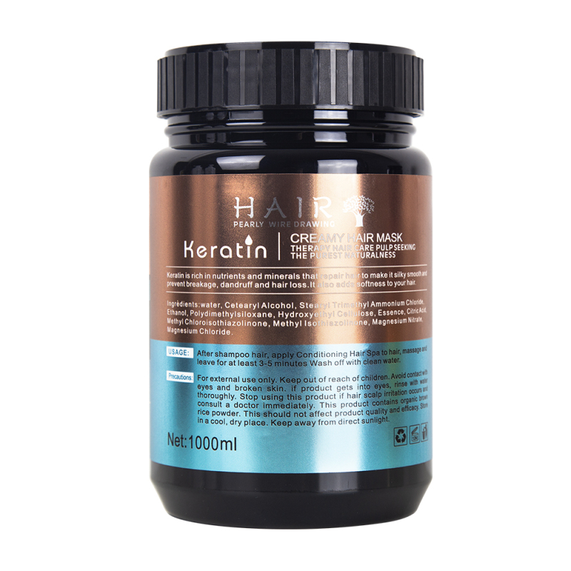 1000ml private label wholesale OEM keratin hair mask