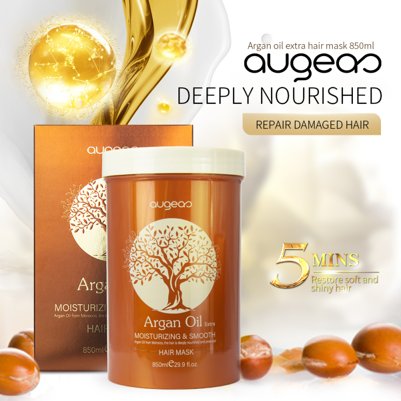850ml private label wholesale augeas argan oil hair mask