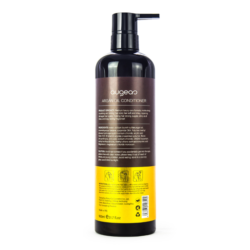 900ml private label wholesale augeas argan oil hair conditioner