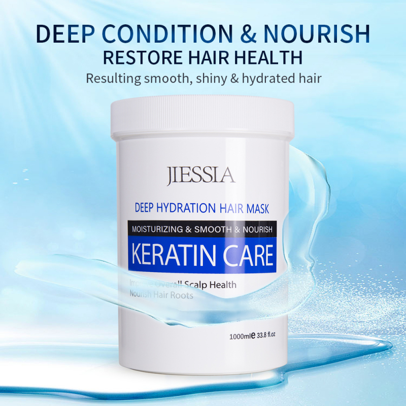 1000ml private label wholesale jiessia keratin hair mask