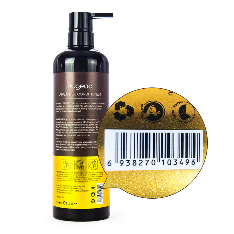 900ml private label wholesale augeas argan oil hair conditioner