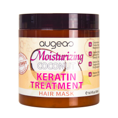 500ml private label wholesale augeas coconut keratin hair mask