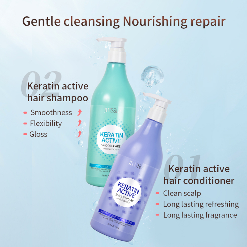 wholesale 730ml keratin hair shampoo