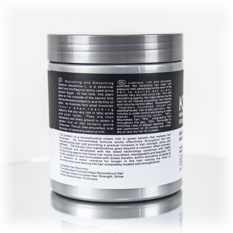 private label brazil nut 1000ml keratin hair mask