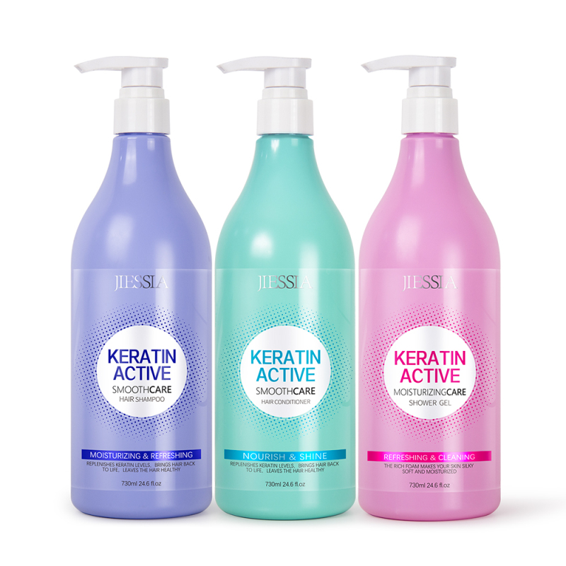 wholesale 730ml keratin whitening shower gel