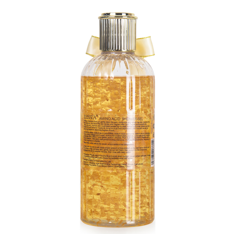 wholesale 750ml chamomile fragrance whitening shower gel