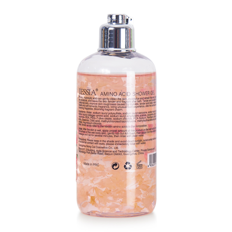 wholesale 300ml rose fragrance whitening shower gel