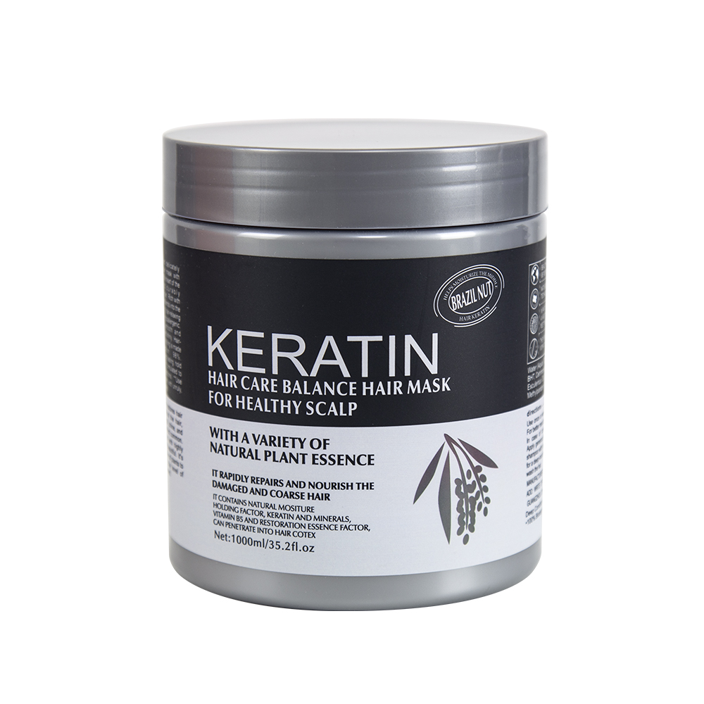 private label brazil nut 1000ml keratin hair mask