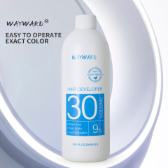 900ml Wayward hair salon use hair dye peroxide cream hair developer