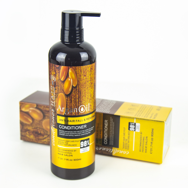 900ml private label no logo argan oil hair conditioner
