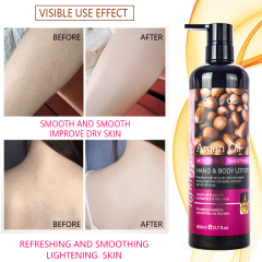 900ml argan oil whitening moisturize body lotion