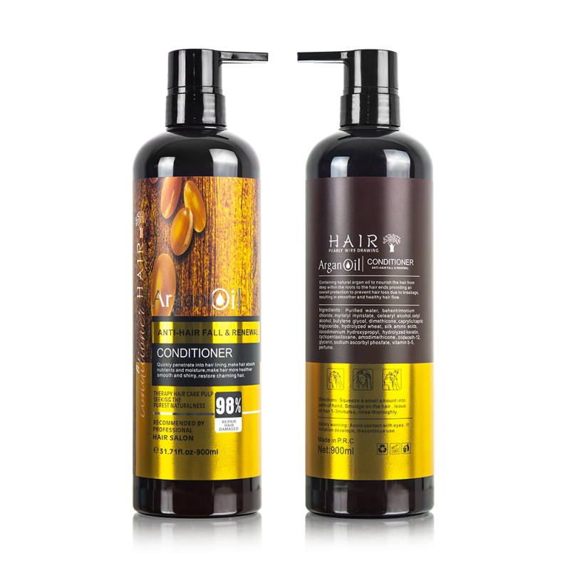 900ml private label no logo argan oil hair conditioner